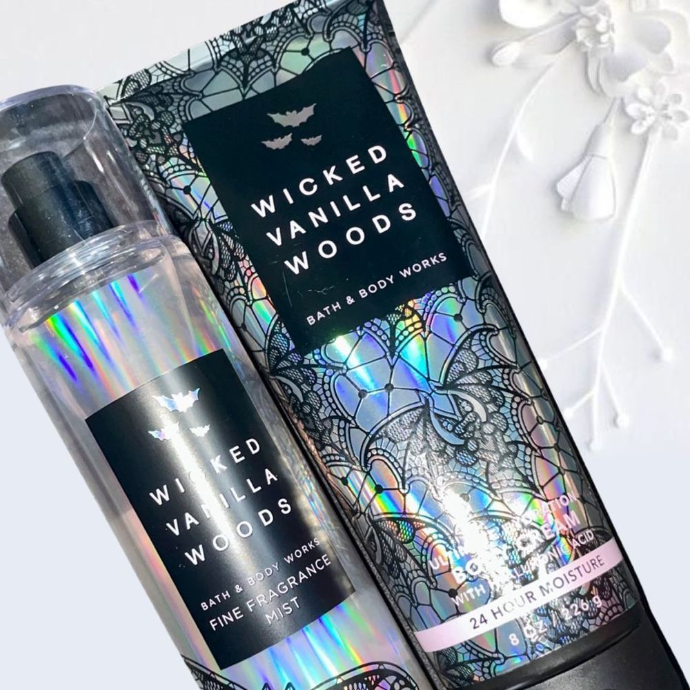 Wicked Vanilla Woods Fragrance Set Bath & Body Works - Picture 2 of 3